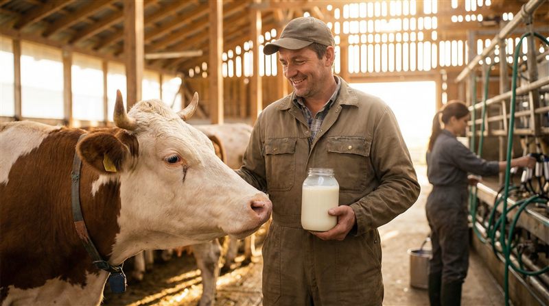 Better milk production with quality feed
